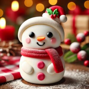 Boneco de Neve de Marshmallow
