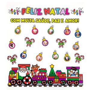 Painel de Natal com Foto