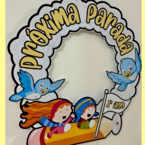 Decoração Bambolê Próxima Parada