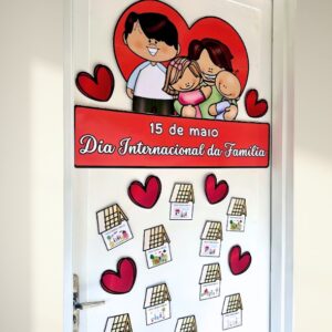 Decoração de Porta - Dia da Família